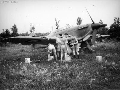 Hawker Hurricane at Palembang