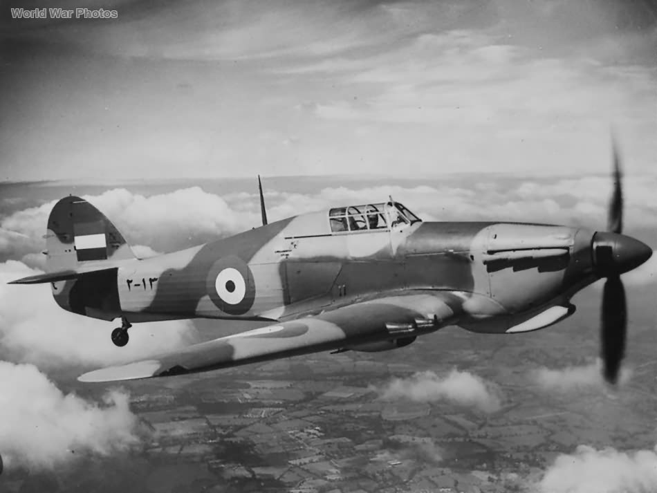 Iranian Hurricane Mk.IIC in flight | World War Photos