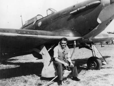 Hurricane pilot Jan Zumbach 303 Squadron