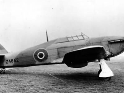 Sea Hurricane Mk IA serial Z4852 April 1943