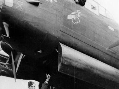 Lancaster ED655 DX-X 57 Sqn