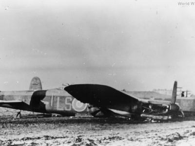 Crashed Lancaster PA170