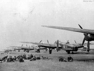 75 Squadron Lancasters