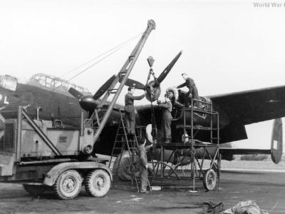 Lancaster 431 Sqn RCAF Croft 1945
