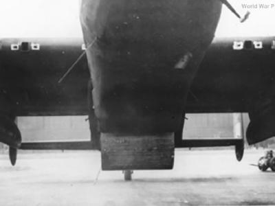 Lancaster with bouncing bomb