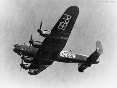 Avro Lancaster in flight