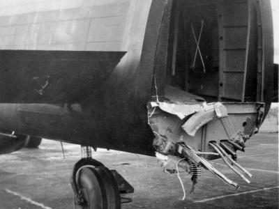 Lancaster tail without turret