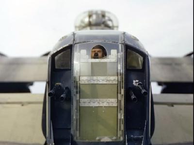 rear gunner of a Lancaster