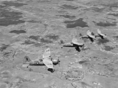 Lysanders of No. 1433 Flight RAF over Madagascar 1942