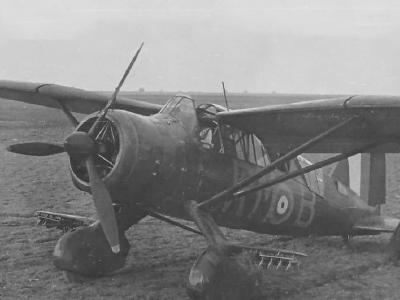 Captured Lysander RM-B