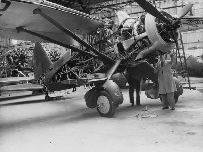 Westland Lysander construction