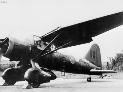Lysander Mk IIIA V9673 MA-J of No. 161 Squadron RAF