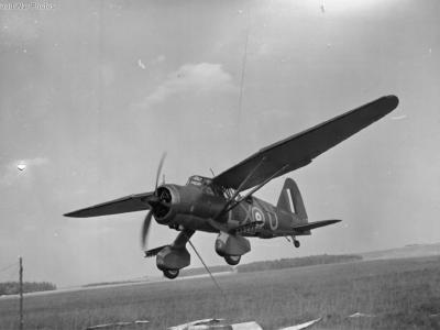 Lysander Mk II R2007 LX-U of No. 225 Squadron RAF