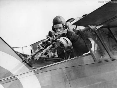 Lysander gunner 400 Sqn