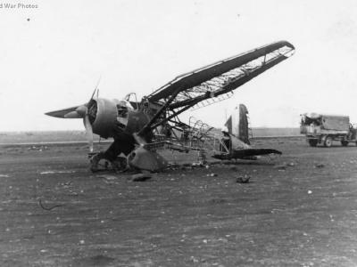 Wreck of Lysander North Africa