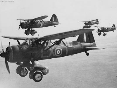 Lysanders on Training Flight N1294