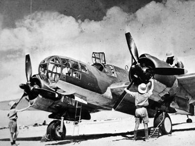 Maryland Mk I of No 39 Squadron RAF undergoing servicing 2