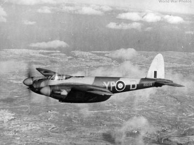 Mosquito DZ228 23 Sqn over Malta