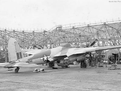 de Havilland Mosquito NF30 in U.S. markings MTO