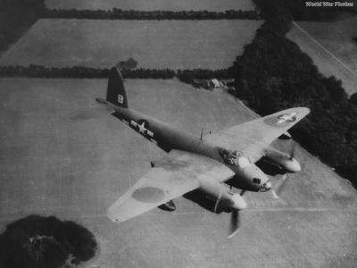 US Mosquito PR XVI of 25th BG, 654 BS