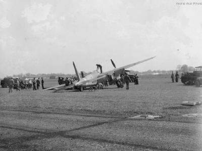 Crashed Mosquito April 1944