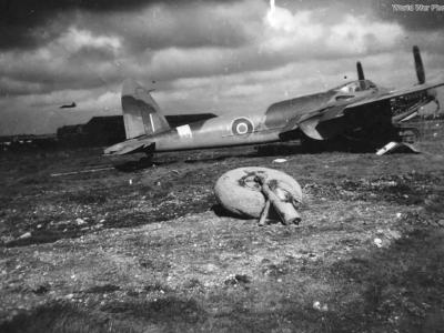 Crashed Mossie