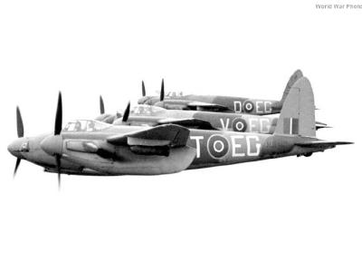Mosquitoes FB VI of No. 487 Squadron RNZAF