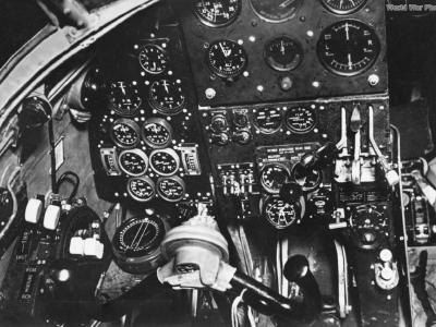 Cockpit of Mosquito