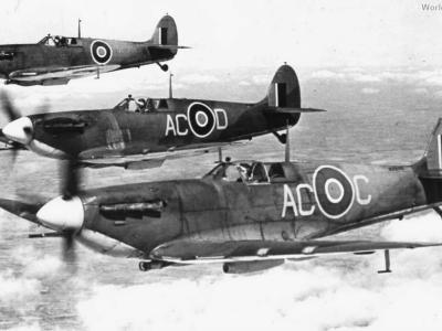 Seafires of No. 736 Naval Air Squadron