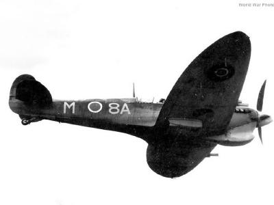 Supermarine Seafire 8A-M in flight