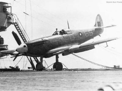 Seafire III 6S-D of No, 807 Sqn