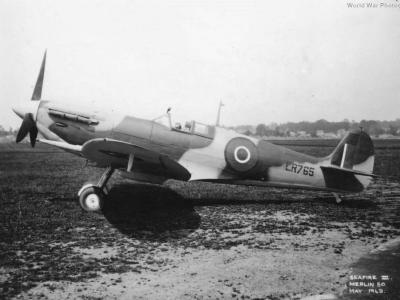 Supermarine Seafire Mk III at Boscombe Down