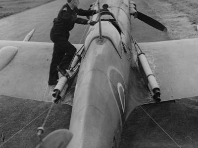 Seafire IIc MB307 RATOG 1944