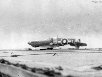 Seafire crash