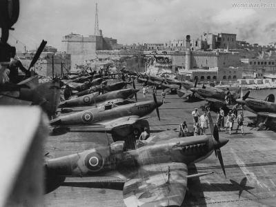 Seafire Mk III HMS Khedive Malta