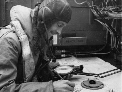 Stirling Bomber Navigator