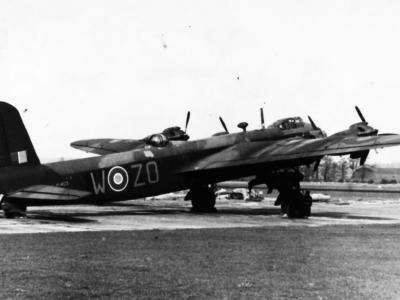 Stirling Mk III ZO-W LK403 of No. 196 Squadron RAF