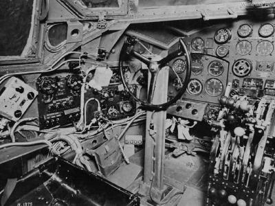 Instrument panel of bomber