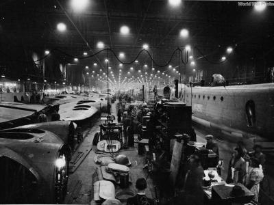 Short Stirling assembly
