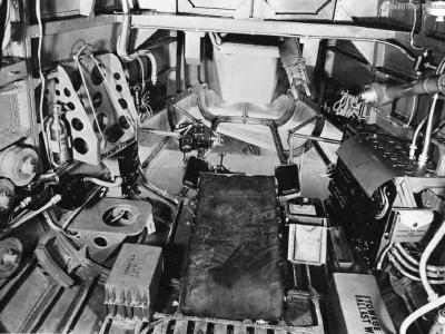 Short Stirling bomb aimer position