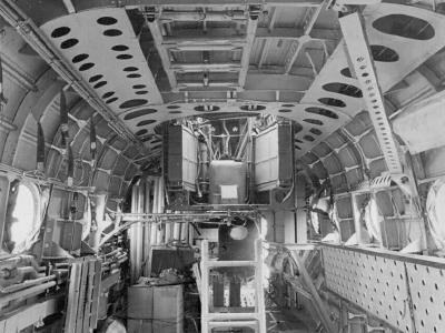 Stirling bomber fuselage interior