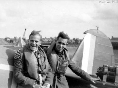 Sgt John Burgess 222 Sqn Spitfire