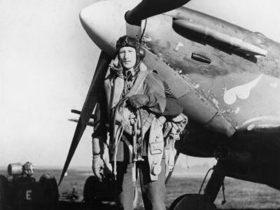 Spitfire pilot Sgt Tony Jonsson