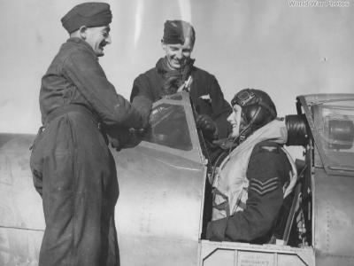 Spitfire Icelandic Fighter Pilot