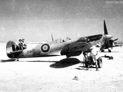 Spitfire JK887 Africa 1943