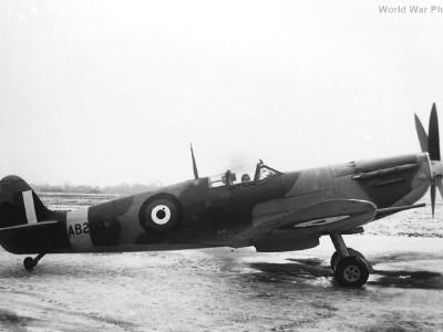 Spitfire VI on the ground