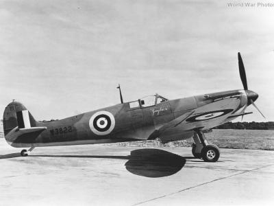 Spitfire W3822 Zanzibar IV 1942