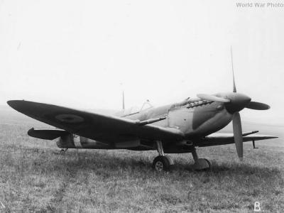 Spitfire at Boscombe Down