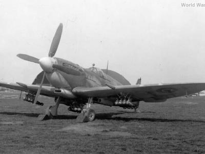 Spitfire with 30lb Bombs