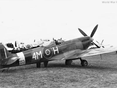 Spitfire XVI on the ground